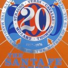 Santa Fe Opera 20th Season, 1976 Silk-screen Poster, Robert Indiana