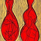 Woodcut Venetian Print, Ltd Ed, Dale Chihuly
