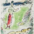 Athena Puts Ulysses to Sleep (The Odyessy) 1989, Ltd Ed Litho, Marc Chagall