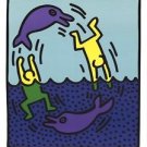 Untitled (Delphine), Offset Lithograph, Keith Haring