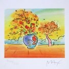 Vase with Tree II, Ltd Ed Lithograph, Peter Max - SIGNED with COA