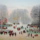 Le Rendezvous, Ltd Ed Lithograph, Michel Delacroix