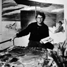 Eric Fischl, Vintage 1986 Gelatin Silver Photograph, Jack Mitchell