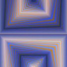 BI-RHOMBS, Ltd Ed Silk-screen, Victor Vasarely - LARGE!