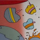Space Rainbow, Ltd Ed Serigraph, Peter Max