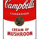 Campbell's Soup-Cream of Mushrooms (Sunday B. Morning), Silk-screen, Andy Warhol