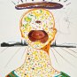 Cyclopean Make-Up, Ltd Ed Mixed Media (Lithograph & Collage), Salvador Dali