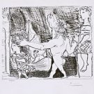 Blind Minotaur Led by Girl w/ Dove, Ltd Ed Lithograph, Pablo Picasso-Vollard