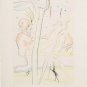 Le Singe et le Léopard, Ltd Ed Engraving, Salvador Dali