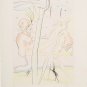 Le Singe et le Léopard, Ltd Ed Engraving, Salvador Dali