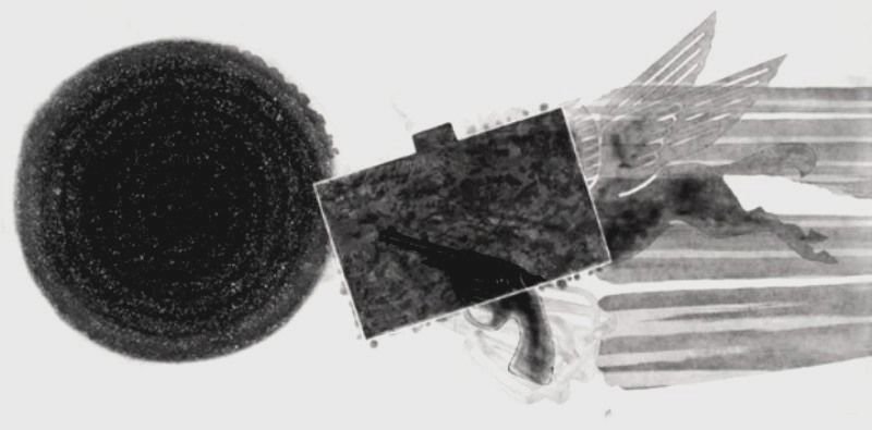 Diver's Line (State 2), Ltd Ed Etching & Aquatint, James Rosenquist - LARGE!