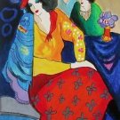 Blue Mood, Ltd Ed Silk-screen, Itzhak Tarkay