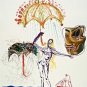 Anti-Umbrella with Atomized Liquid, Ltd Ed (Lithograph & Collage), Salvador Dali