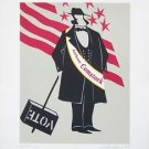 Anthony Comstock (Mother of Us All), Ltd Ed Lithograph, Robert Indiana