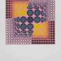 Untitled, Ltd Ed Silk-screen, Victor Vasarely