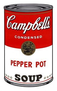 Campbell's Soup-Pepper Pot (Sunday B. Morning), Silk-screen, Andy Warhol