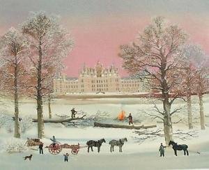 Chambord, Ltd Ed Lithograph, Michel Delacroix