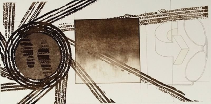 Gravity Feed (State 2), Ltd Ed Etching & Aquatint, James Rosenquist - LARGE!