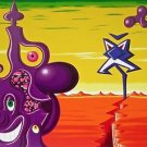 Sajippe Kraka Joujesh, Ltd Ed Silk-screen, Kenny Scharf - LARGE!
