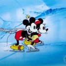 Mickey & Minnie on Ice, Ltd Ed Sericel, Disney