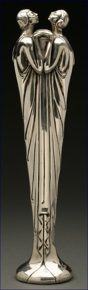 Flora II (Silvered Bronze), Ltd Ed Sculpture, Ert&Atilde;&copy;