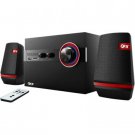 QUANTUM FX QFX 2.1 Channel Bookshelf Stereo Bluetooth AM/FM Radio USB/SD