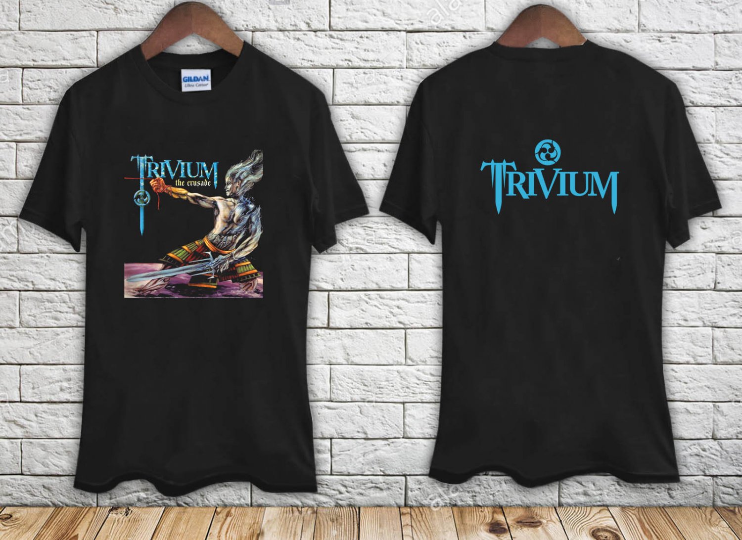 Trivium The Crusade Tour 2007 black t-shirt tshirt shirts tee SIZE XL