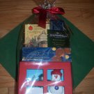 Chocolate Lover's Holiday Basket with a Box of 24