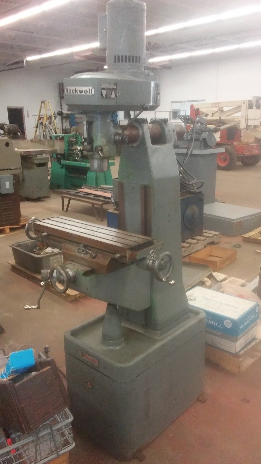 ROCKWELL MILLING MACHINE