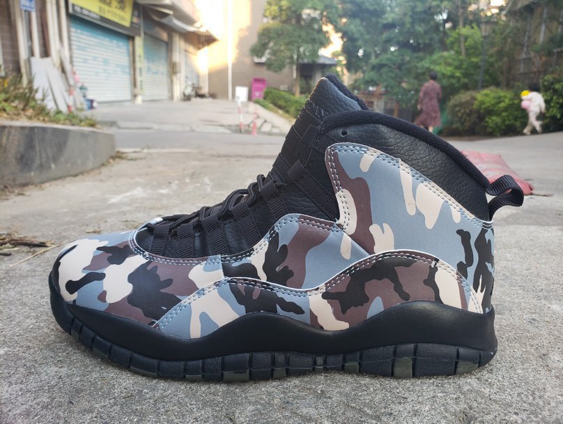 retro 10 jordans camo