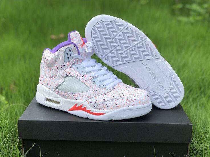Air Jordan 5 Gs 'easter' Splatter