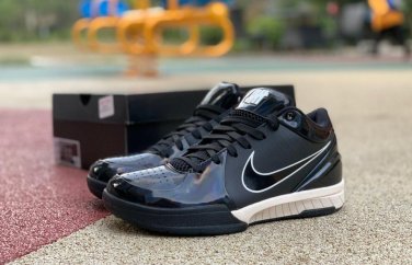 nike kobe 4 protro black