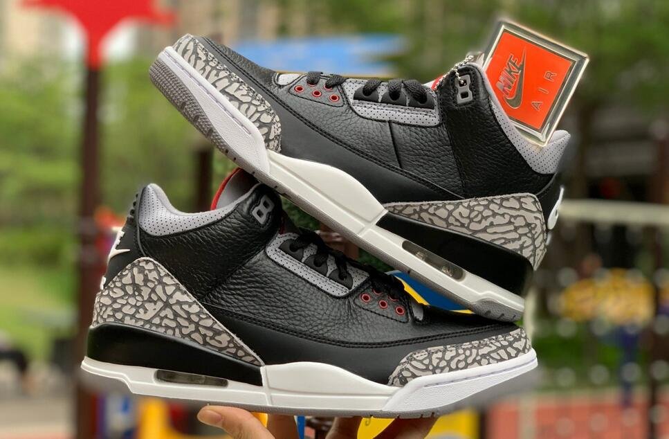 Air Jordan 3 Retro Og Black Cement 18