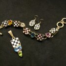 Checkered Bracelet by Charles Albert
