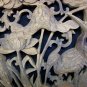 Wooden Carving with Two Cranes