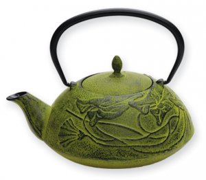 Green Prosperity Teapot (Five Elements)