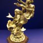 Goddess playing Pipes (Silver Metal)