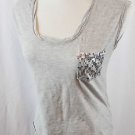 Aeropostale Gray Sleeveless Shirt Size Medium