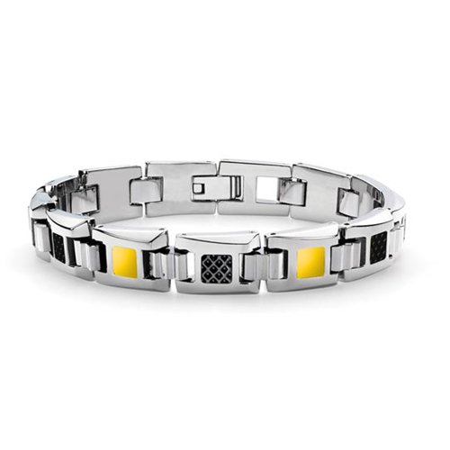 Lamborghini Il Primo Yellow Lacquer Bracelet