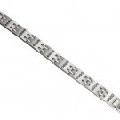 Caseti Black Quad Crystal Bracelet