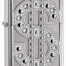 Zippo Bling Emblem High Polish Chrome Lighter