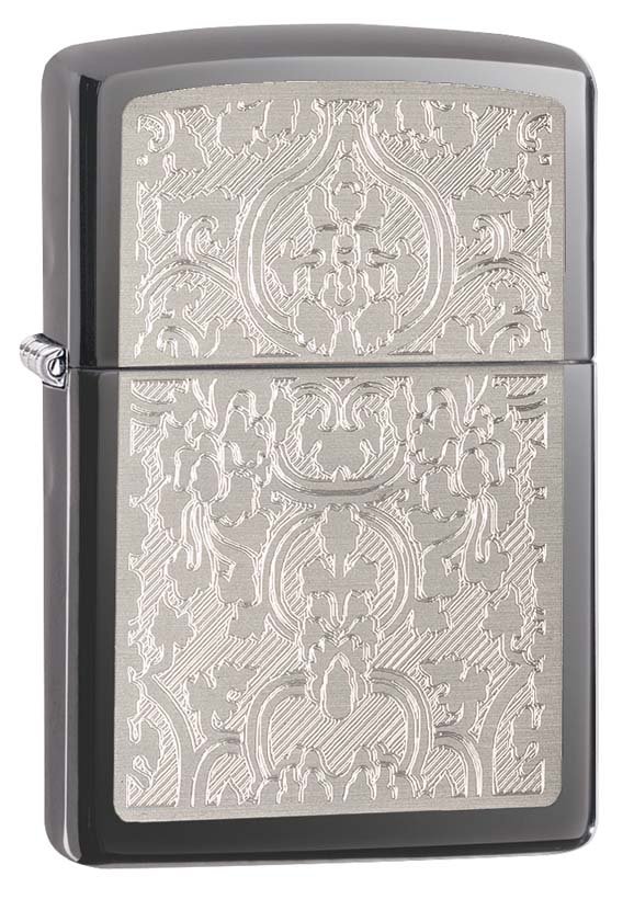 Zippo Oriental Abstract Black Ice Lighter