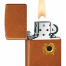 Zippo Bullet Hole Toffee Lighter