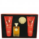 By Fred Hayman Gift Set -Eau De Toilette Spray +Body Lotion + Shower Gel + Mirror