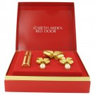 By Elizabeth Arden 0.25 oz Gold Travel Mini EDP Spray + Free Earrings and Free Brooch in Gift Box