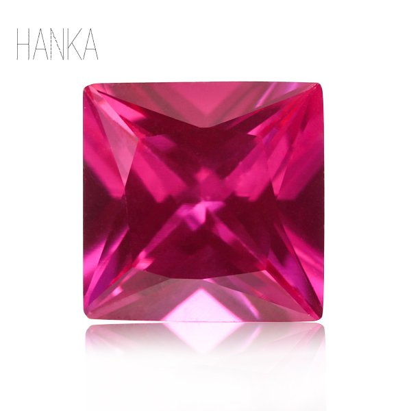 ruby 5# synthetic corundum gemstone