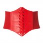 Women's Ladies Underbust Waist Wide Band Belt Lace Up Cincher Shape Corset