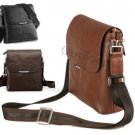 Men's Retro Genuine Leather Handbag Briefcase Laptop Shoulder Messenger Bag