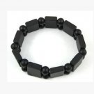 Men Natural Hand row Bracelet /bian stone new fashion stone needle