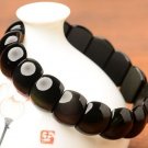 Health Energy Men and women gift Bracelet black Si bian needle stone